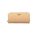 Beige Polyurethane Women's Wallet