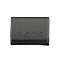 Black Polyurethane Women's Wallet