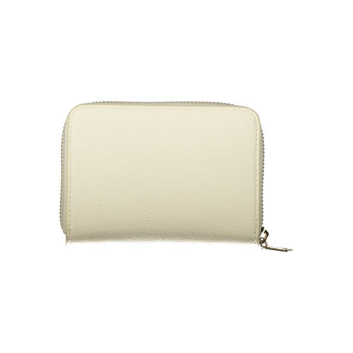 Beige Polyethylene Wallet