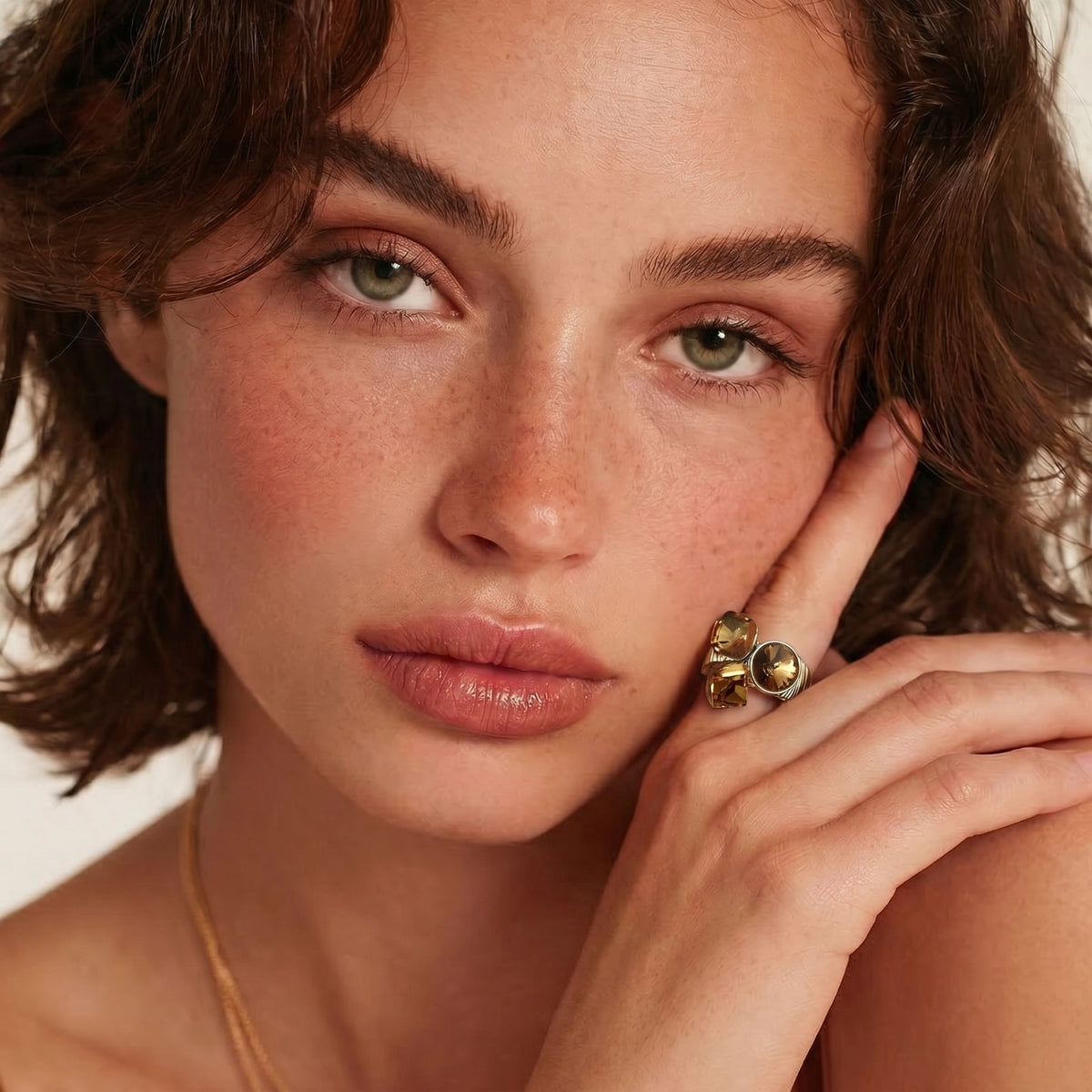Golden Hour Statement Ring | FALL EDIT