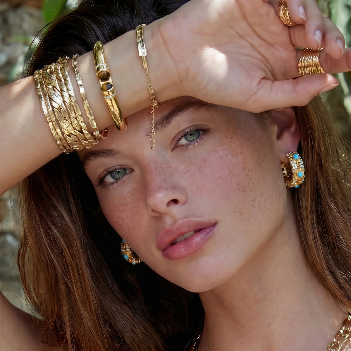 Tiger Eye Bangle  | FALL EDIT