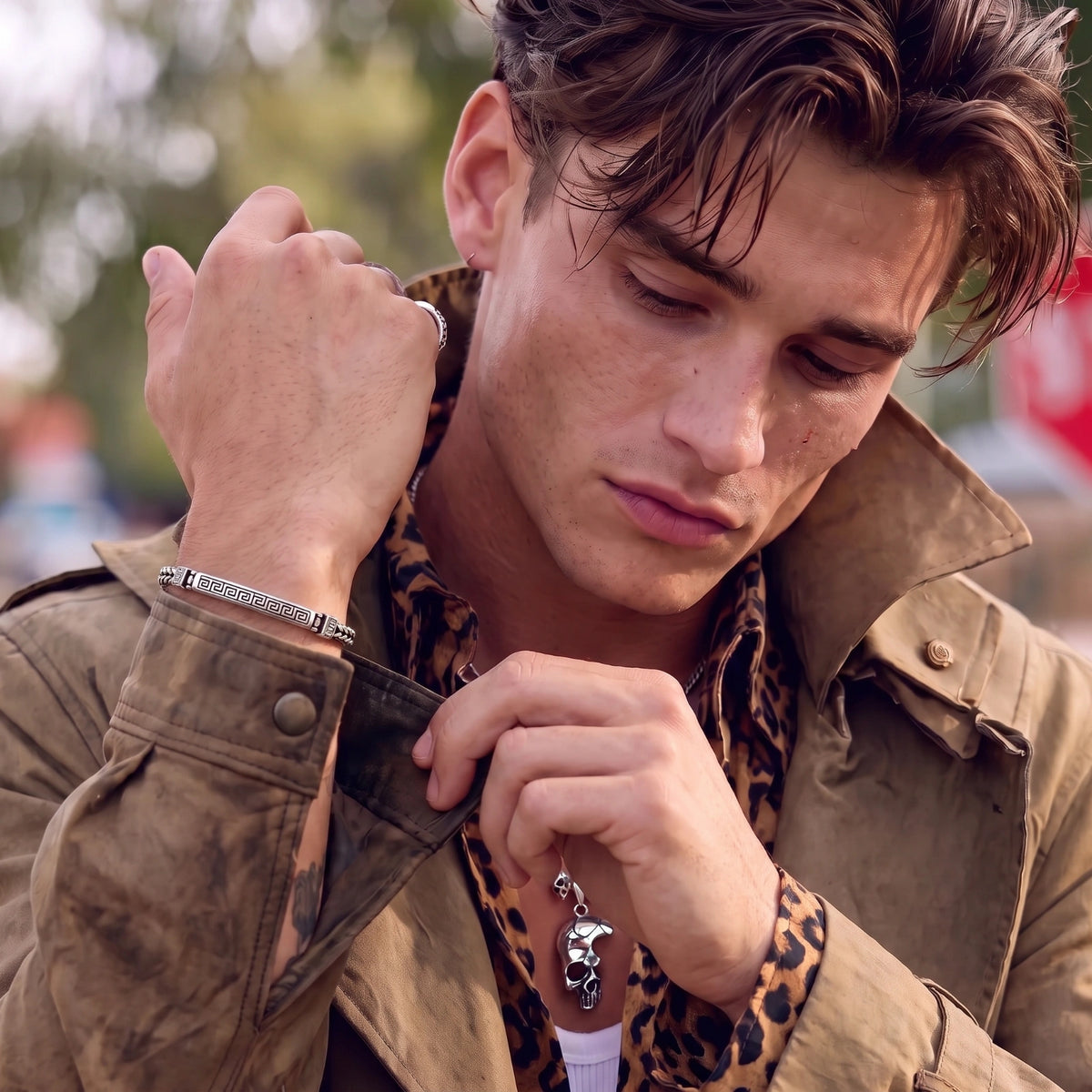 Greek Key Bracelet | IRON CREED | Codigo de Hierro