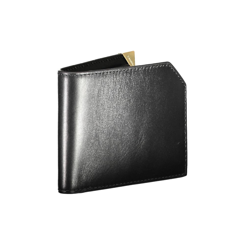 CALVIN KLEIN Nero Leather Men Wallet (RFID blocker to safeguard)