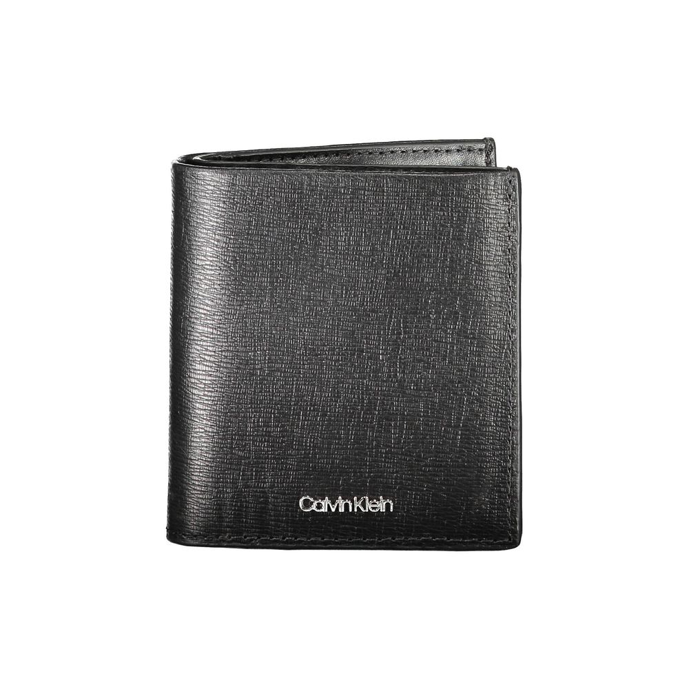 CALVIN KLEIN  Nero Leather Men Wallet