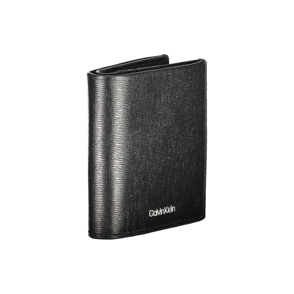 CALVIN KLEIN  Nero Leather Men Wallet