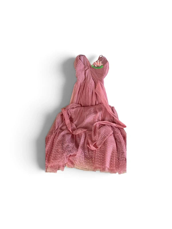 PHIZE Brazilian Pink Formal Maxi Dress - view 4